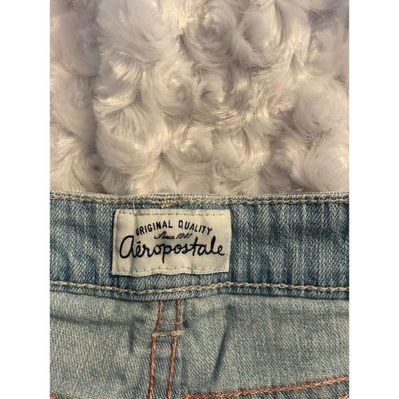 Aeropostale Denim Shorts w/Lace Front Sz. 00 - Picture 2 of 4